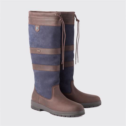 Dubarry Galway støvle | Navy w. brown